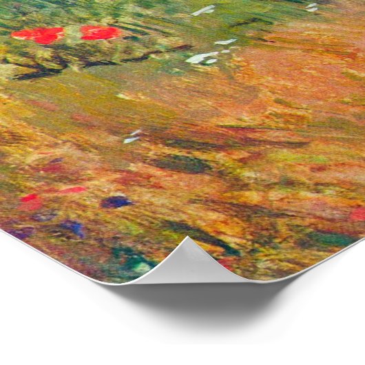 Poster Pavot dans le champ par Mary Stevenson Cassatt (Coin)