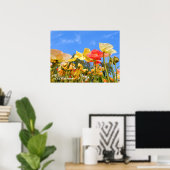 Poster Pavot d'Islande (Bureau à domicile)