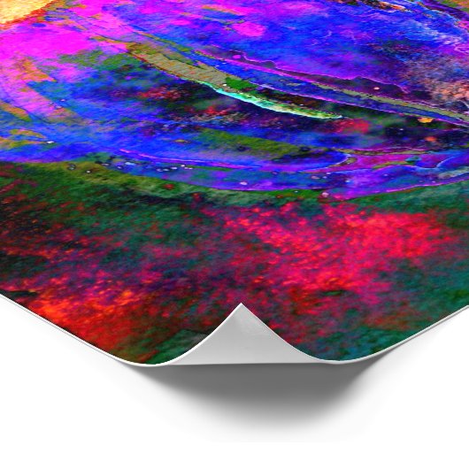 Poster Pavot jaune (Coin)