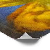 Poster Pavot jaune (Coin)