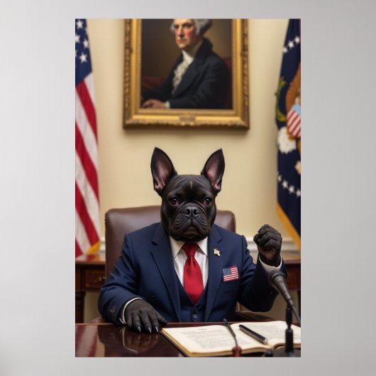 Poster Paw-litics Matt : Bulldog en charge (Devant)