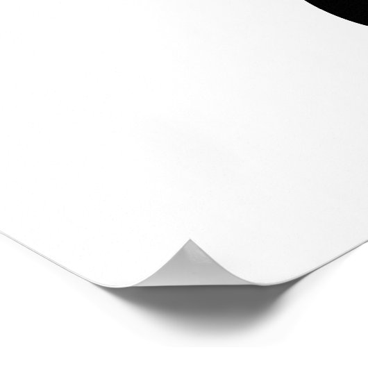 Poster Paw noir (Coin)