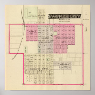 Poster Pawnee City, Nebraska