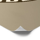 Poster Pawsitive vibes only Cute Cat Paw Funny Pun (Coin)