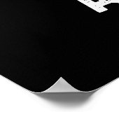 Poster Pawty Animal Funny Party Chien Pun Dark BG (Coin)