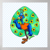 Poster Paxton Peacock (Devant)