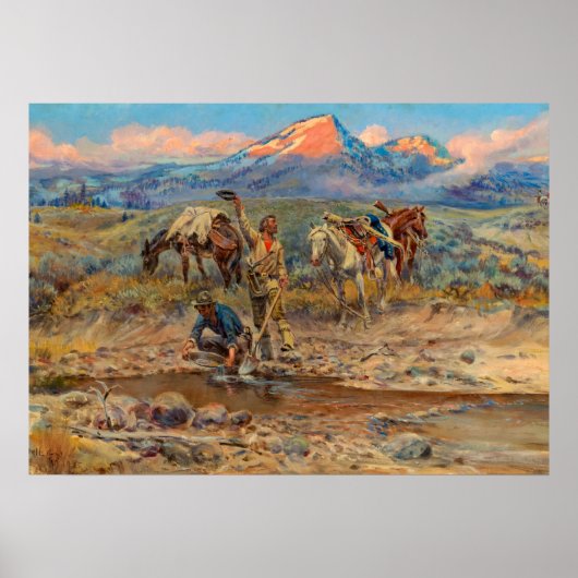 Poster Pay Dirt, La découverte du goulet de Dernière chan (Devant)