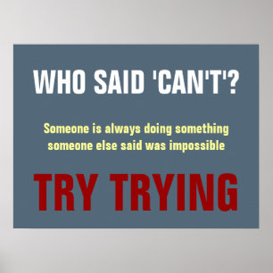 Poster Payne's Grey White Red Qui dit ne pas pouvoir cite