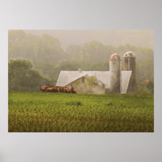 Poster Pays - Agriculture Amish (Devant)