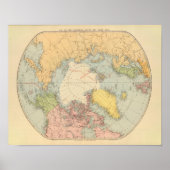 Poster Pays autour du pôle Nord (Devant)