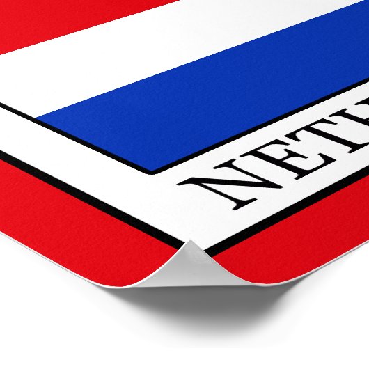 Poster Pays-Bas (Coin)