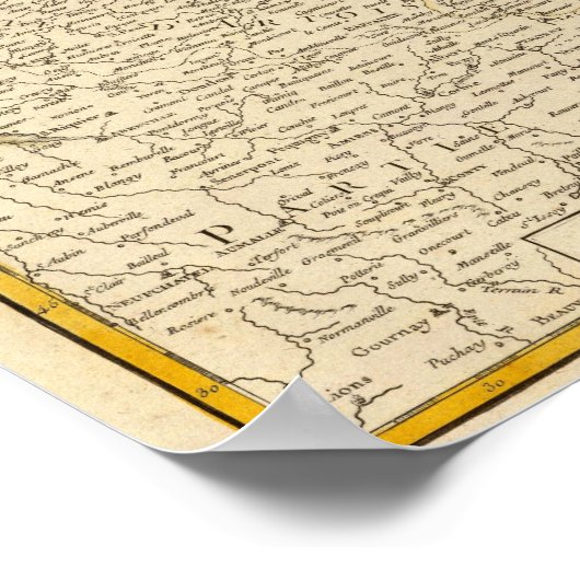 Poster Pays-Bas et Belgique (Coin)