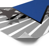 Poster Pays-Bas Star (Coin)