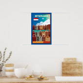 Poster Pays-Bas Travel (Cuisine)