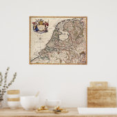 Poster Pays-Bas uni (Cuisine)