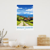 Poster Pays basque 1 (Cuisine)