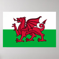 Pays de Galles - Drapeau gallois