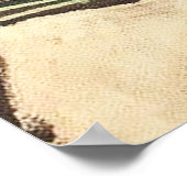 Poster "Pays de la vache" par Maynard Dixon (Coin)