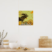 Poster Pays de l'orignal (Cuisine)