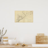 Poster Pays de Rariton River dans l'est de Jersey (Cuisine)