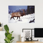 Poster Pays du cerf (Bureau à domicile)