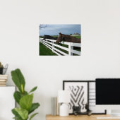 Poster Pays du Kentucky Bluegrass (Bureau à domicile)