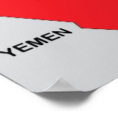 Poster pays femme carte politique région du drapeau (Coin)