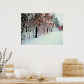 Poster Pays froid (Cuisine)