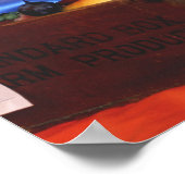 Poster Pays Fruit Premier prix Bleu Ruban (Coin)