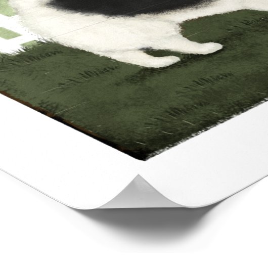 Poster Pays Keeshond (Coin)