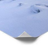 Poster Pays merveilleux d'hiver, brouillard, forêt d'épin (Coin)