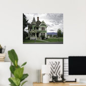 Poster Pays victorien - Hamilton Montana (Bureau à domicile)