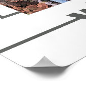 Poster Pays viticole de l'Oregon (Coin)