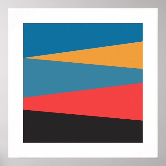 Poster Paysage 1 Art abstrait (Devant)