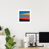 Poster Paysage 1 Art abstrait (Bureau à domicile)