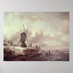 Poster Paysage 2 d'hiver