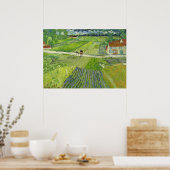 Poster Paysage à Auvers après la pluie par Vincent van Go (Cuisine)