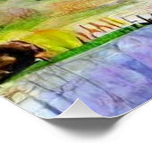 Poster Paysage à l'aquarelle  (Coin)