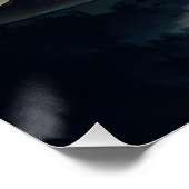 Poster Paysage Abstrait (Coin)