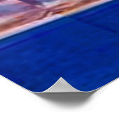 Poster Paysage Abstrait (Coin)