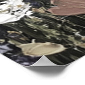 Poster Paysage Abstrait de Ferme Art Neutre (Coin)