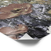 Poster Paysage Abstrait de Ferme Art Neutre (Coin)