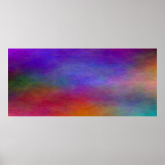 Poster Paysage Abstrait II (Devant)