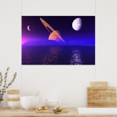 Poster Paysage Alien (Cuisine)