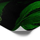 Poster Paysage Alien avec végétation luxuriante (Coin)