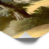 Poster Paysage alpin (Coin)