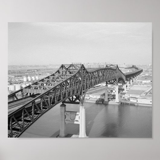 Poster Paysage américain vintage (Devant)
