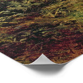 Poster Paysage anglais avec une maison, 19ème siècle (Coin)