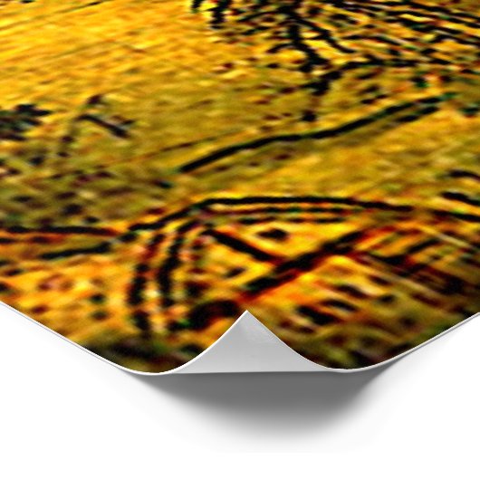 Poster Paysage antique (Coin)