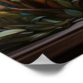 Poster *~* Paysage AP68 TIGRE Verre teinté 5:4 Fantastiqu (Coin)